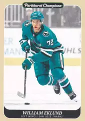 Карточка William Eklund / Вильям Эклунд (San Jose Sharks/Сан-Хосе Шаркс) НХЛ/NHL
