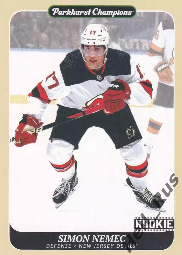 Карточка Simon Nemec/Шимон Немец (New Jersey Devils/Нью-Джерси Девилз) НХЛ/NHL