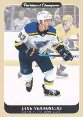 Карточка Jake Neighbours/Джейк Нейборс (St. Louis Blues/Сент-Луис Блюз) НХЛ/NHL