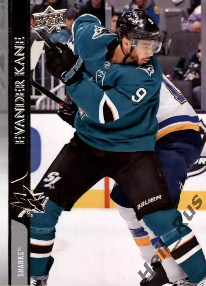 Карточка Эвандер Кейн (San Jose Sharks/Сан-Хосе Шаркс, Динамо Минск) НХЛ/NHL/КХЛ