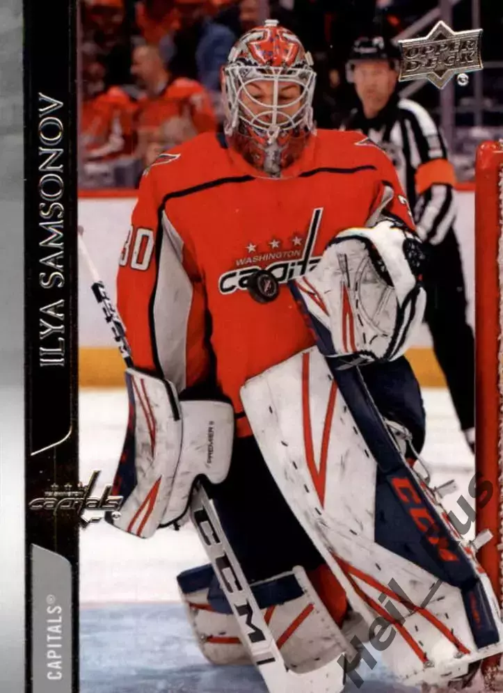 Карточка Илья Самсонов Вашингтон Кэпиталз/Металлург Магнитогорск/ХК Сочи НХЛ КХЛ