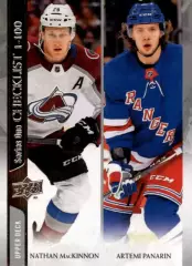 Карточка Натан Маккиннон/Артемий Панарин Колорадо Эвеланш/Нью-Йорк Рейнджерс НХЛ