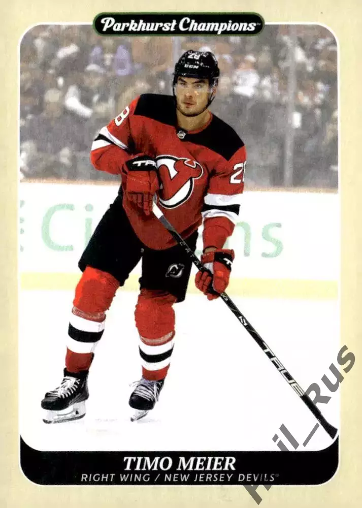 Карточка Timo Meier / Тимо Майер (New Jersey Devils/Нью-Джерси Девилз) НХЛ/NHL