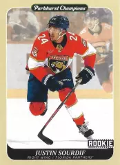 Карточка Justin Sourdif/Джастин Сурдиф Florida Panthers/Флорида Пантерз НХЛ/NHL