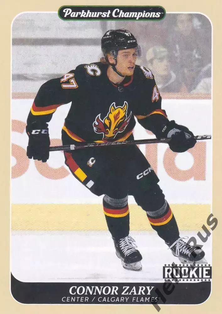 Хоккей. Карточка Connor Zary/Коннор Зари (Calgary Flames/Калгари Флэймз) NHL/НХЛ