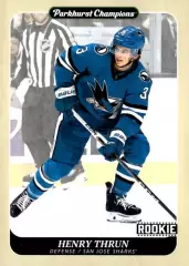 Хоккей. Карточка Henry Thrun/Генри Трун (San Jose Sharks/Сан-Хосе Шаркс) НХЛ/NHL
