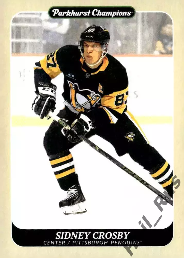 Карточка S. Crosby/Сидни Кросби (Pittsburgh Penguins/Питтсбург Пингвинз) НХЛ/NHL