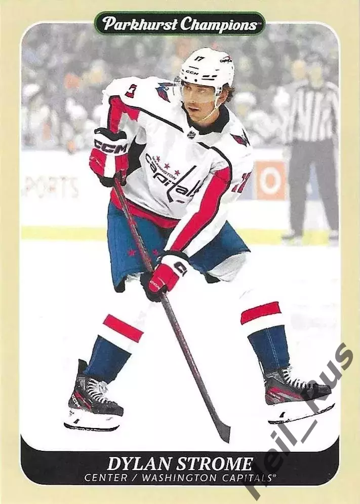 Карточка D. Strome/Дилан Строум (Washington Capitals/Вашингтон Кэпиталз) НХЛ/NHL