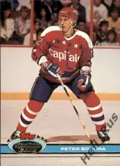 Хоккей. Карточка Peter Bondra/Петер Бондра Washington Capitals/Вашингтон NHL/НХЛ