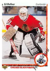 Хоккей Карточка Ed Belfour/Эд Бельфор Chicago Blackhawks/Чикаго Блэкхокс NHL/НХЛ
