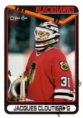 Карточка Жак Клутье Chicago Blackhawks/Чикаго Блэкхокс/Авангард Омск НХЛ/NHL/КХЛ