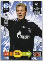 Футбол Карточка Мануэль Нойер (Шальке 04, Бавария) Panini Лига Чемпионов 2010-11