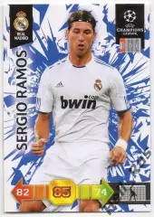 Футбол Карточка Серхио Рамос Реал Мадрид, Пари Сен-Жермен Лига Чемпионов 2010-11