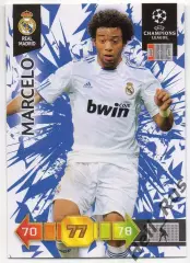Футбол. Карточка Marcelo/Марсело (Реал Мадрид) Лига Чемпионов 2010-11 Panini