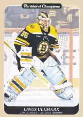 Хоккей Карточка Linus Ullmark/Линус Улльмарк Boston Bruins/Бостон Брюинз NHL/НХЛ