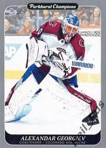 Карточка Александр Георгиев (Колорадо Эвеланш, Спартак Москва/Химик) НХЛ/NHL/КХЛ