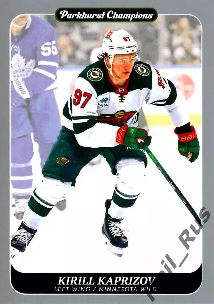 Карточка Кирилл Капризов Миннесота Уайлд/Металлург Новокузнецк/ЦСКА НХЛ/NHL/КХЛ