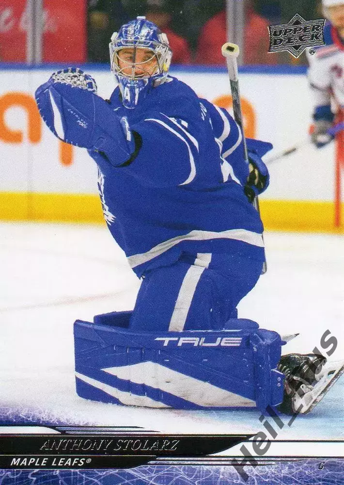 Карточка Anthony Stolarz/Энтони Столарц (Toronto Maple Leafs/Торонто) НХЛ/NHL