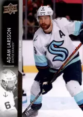 Хоккей. Карточка Adam Larsson/Адам Ларссон (Seattle Kraken/Сиэтл Кракен) НХЛ/NHL