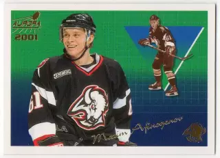 Карточка Максим Афиногенов Баффало Сейбрз, Динамо Москва/Витязь/СКА НХЛ/NHL/КХЛ