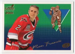 Карточка Ron Francis/Рон Фрэнсис Carolina Hurricanes/Каролина Харрикейнз НХЛ/NHL
