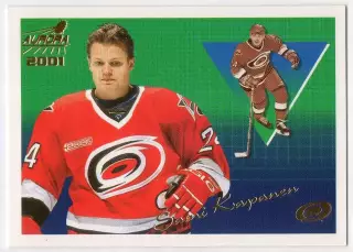 Хоккей. Карточка Sami Kapanen/Сами Капанен Carolina Hurricanes/Каролина НХЛ/NHL