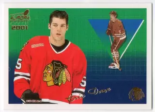 Хоккей; Карточка Eric Daze/Эрик Дазе Chicago Blackhawks/Чикаго Блэкхокс НХЛ/NHL