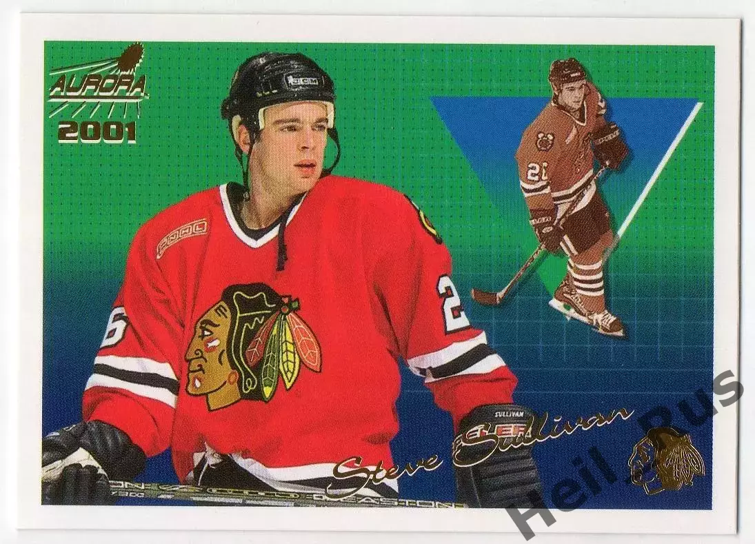 Карточка Steve Sullivan/Стив Салливан Chicago Blackhawks/Чикаго Блэкхокс НХЛ/NHL