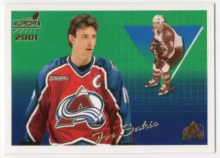 Хоккей. Карточка Joe Sakic/Джо Сакик Colorado Avalanche/Колорадо Эвеланш NHL/НХЛ