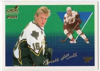 Хоккей. Карточка Brett Hull/Бретт Халл Dallas Stars/Даллас Старз НХЛ/NHL 2000-01