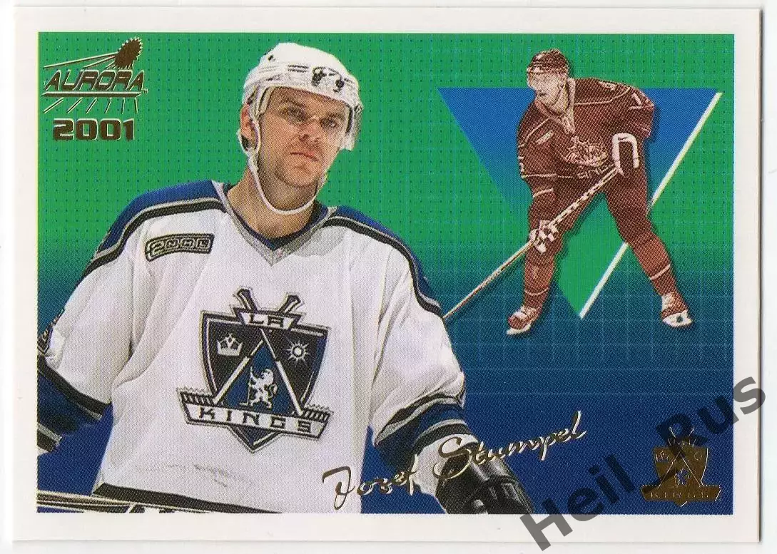 Карточка Йозеф Штумпел Лос-Анджелес Кингз/Барыс/Динамо Минск/Спартак НХЛ/NHL/КХЛ