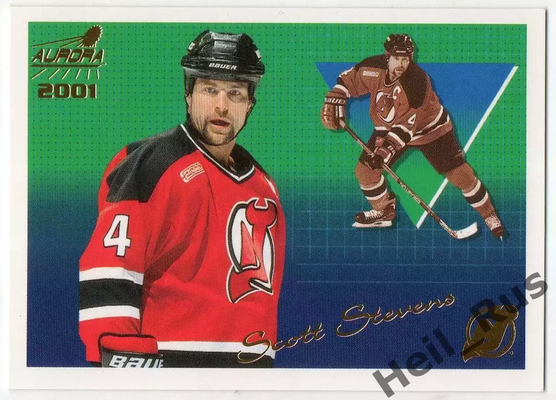 Карточка Scott Stevens/Скотт Стивенс New Jersey Devils/Нью-Джерси Девилз NHL/НХЛ