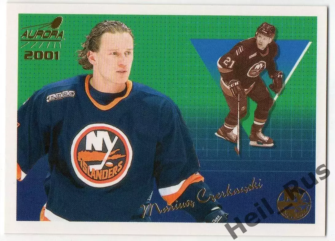 Хоккей Карточка Мариуш Черкавски (New York Islanders/Нью-Йорк Айлендерс) НХЛ/NHL