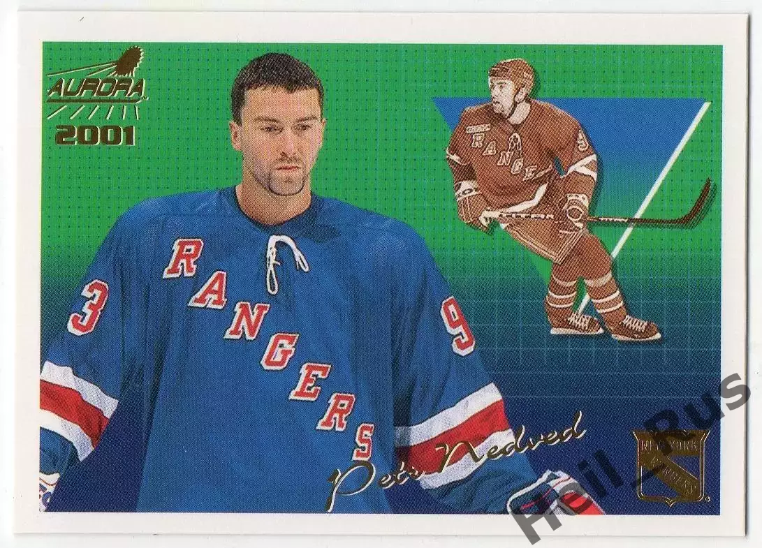 Карточка Petr Nedved/Петр Недвед (New York Rangers/Нью-Йорк Рейнджерс) НХЛ/NHL