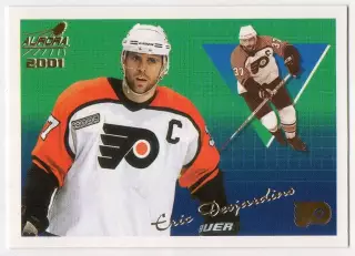 Карточка Eric Desjardins/Эрик Дежарден (Philadelphia Flyers/Филадельфия) НХЛ/NHL