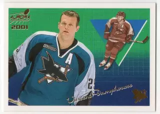 Хоккей Карточка Damphousse/Венсан Дамфусс San Jose Sharks/Сан-Хосе Шаркс НХЛ/NHL