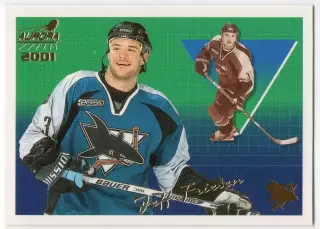 Хоккей Карточка Jeff Friesen/Джефф Фризен San Jose Sharks/Сан-Хосе Шаркс NHL/НХЛ