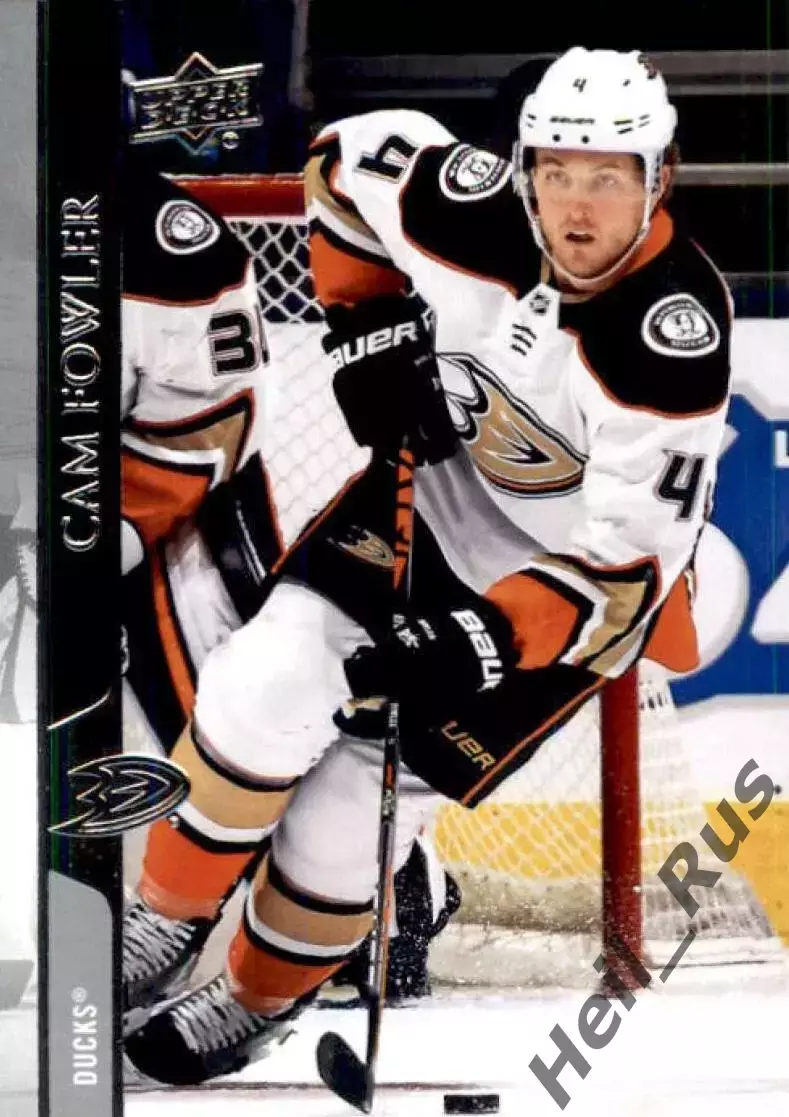 Хоккей. Карточка Cam Fowler / Кэм Фаулер (Anaheim Ducks/Анахайм Дакс) НХЛ / NHL