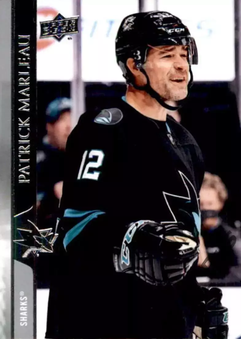 Карточка Patrick Marleau/Патрик Марло (San Jose Sharks/Сан-Хосе Шаркс) НХЛ / NHL