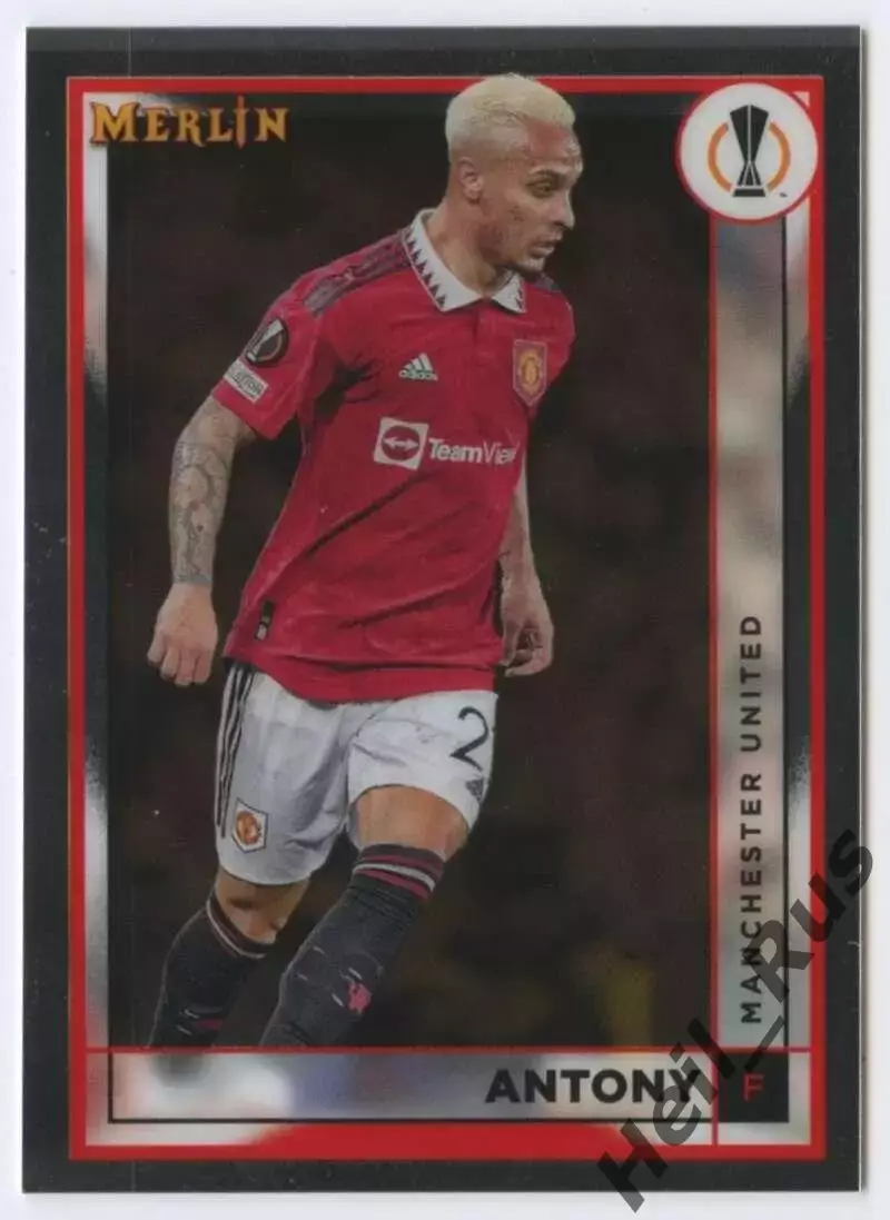 Карточка Antony/Антони (Манчестер Юнайтед, Аякс, Реал Бетис) Лига Европы 2022-23