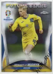 Футбол. Карточка Михаил Мудрик Украина, Челси/Шахтер Донецк/Десна Euro/Евро 2024