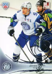 Хоккей; Карточка Джефф Плэтт (Динамо Минск) КХЛ/KHL сезон 2013/14 SeReal