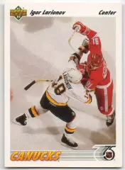 Карточка Игорь Ларионов (Ванкувер Кэнакс, Химик, ЦСКА, Торпедо, СКА) НХЛ/NHL/КХЛ