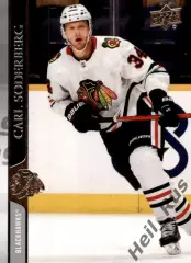 Хоккей. Карточка Carl Soderberg/Карл Седерберг Chicago Blackhawks/Чикаго НХЛ/NHL