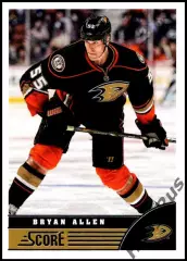 Хоккей. Карточка Bryan Allen/Брайан Аллен (Anaheim Ducks / Анахайм Дакс) НХЛ/NHL