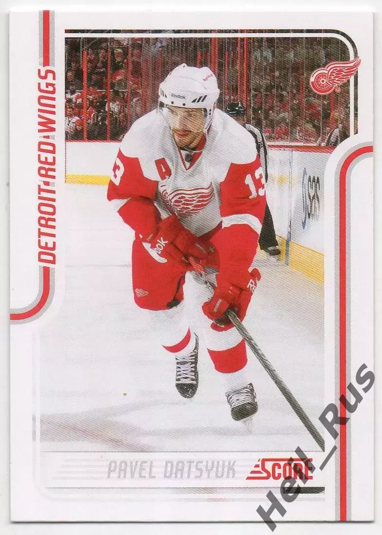 Карточка Павел Дацюк Detroit Red Wings/Детройт Автомобилист/СКА/ЦСКА НХЛ/NHL/КХЛ