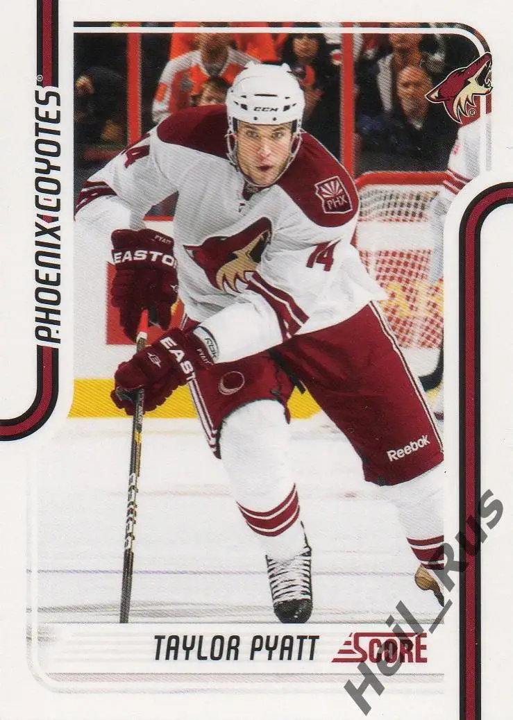 Хоккей. Карточка Taylor Pyatt/Тэйлор Пайэтт (Phoenix Coyotes/Финикс) НХЛ/NHL