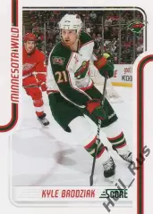 Карточка Kyle Brodziak/Кайл Бродзяк (Minnesota Wild/Миннесота Уайлд) НХЛ/NHL