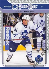 Хоккей. Карточка Jamal Mayers/Джамал Майерс Toronto Maple Leafs/Торонто НХЛ/NHL