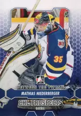 Хоккей Карточка Mathias Niederberger/Матиас Нидербергер Barrie Colts CHL НХЛ/NHL